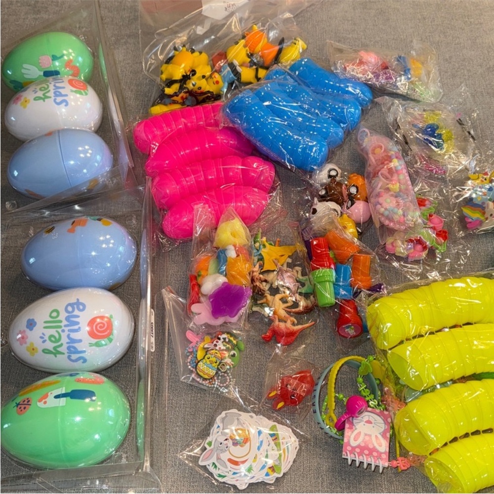 Colorful Easter Egg Set - Various Toys 25 Count